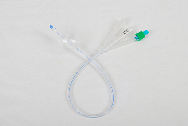 Silicone Foley catheter